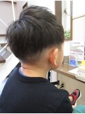【見附・今町】キッズカット　黒髪　刈り上げ　男の子　ショート
