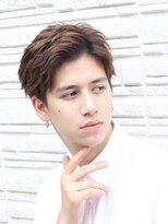 リット×ベリエ(Lit.×belier)&nbsp;ツーブロック/センターパート/ポイントパーマ[薩摩川内]