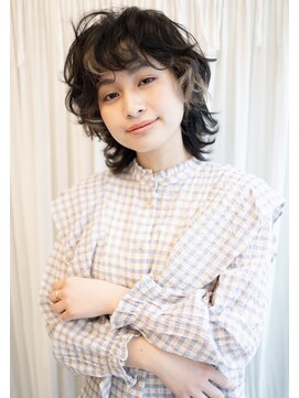 マグノリア オモテサンドウ(MAGNOLiA Omotesando) マッシュウルフの無造作パーマ・・・HINATA