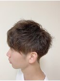◇韓国マッシュ×ショートレイヤー×くせ毛風パーマ