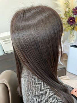 シークレットベースエヌ(Secret Base N) 20代30代40代大人かわいい愛されシルキーアッシュベージュ☆美髪