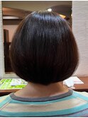 ナチュラルブラウンボブ