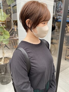 ヘアー アイス ルーチェ(HAIR ICI LUCE) 前下がりなカジュアルショート/大矢