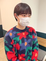 ヘアーブレイス(hair brace) 艶髪ショート　stylist中村