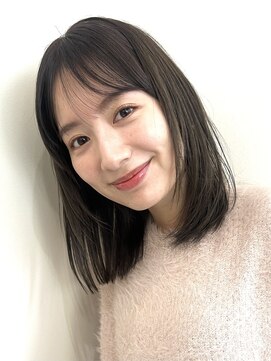 コート 表参道(Cote) ミディアムボブくびレイヤー似合わせカットハッシュカット