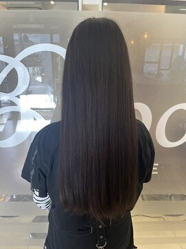 ヘアースペースブルーム ヒーロー 園田店(HAIR SPACE BLOOM hero) 【園田/インナーカラー】ブラック×ピンク