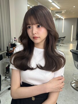 ボタン テンジン(VOTAN tenjin) チョコレートカラー/艶髪/顔周りカット/天神韓国ヘア