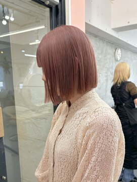 プネル(punel) ピンクブラウン/ピンクベージュ/レッドブラウン