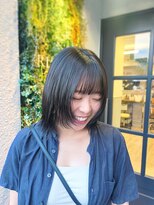 リサプラン(RISA plan)&nbsp;ウルフカット×グレーカラー 地毛風でも個性的に！