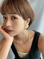 メイカ(MEIKA)&nbsp;【 マッシュショート ×  ベージュカラー 】 浅野美紀