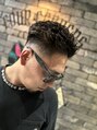 スリーセント 栄(3/cent) フェードスタイルだってバタバタですよ！