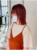顔まわりレイヤーボブ