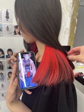 トーキョー オタクヘアー(TOKYO OTAKU HAIR) にじさんじ 三枝明那 推しカラー