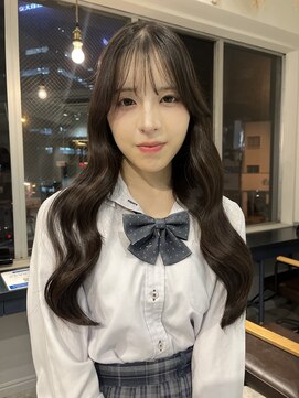 シキ(SIKI) 暗髪韓国style