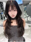 韓国パーマ/ミインパーマ/コテ巻き風パーマ[レイヤーカット]