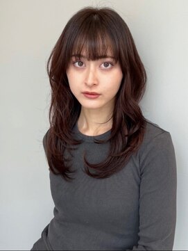 トリッカ シブヤ(TRICCA SHIBUYA) ロングレイヤー/艶髪/巻き髪/就活/イメチェン/前髪/ナチュラル