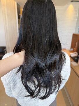 フェイス 大船(FACE) 暗髪ツヤカラー＋ラベンダーカラー/Kurumi【大船】