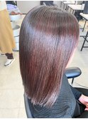 艶髪/髪質改善カラー/ストレート/ショート