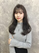 シオ ヘアー デザイン(Sio. hair design)&nbsp;トレンドレイヤーカット×アッシュグレージュカラーで透明感を！
