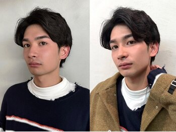 エル 北千住(elu)の写真/【平日22時迄営業/北千住駅西口】メンズカット¥4200/シンプルで落ち着いた店内が通いやすい◎[elu北千住]