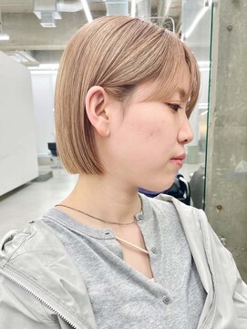 ノエ(noe) イメチェン/ホワイトブロンド/外ハネボブ/美髪/栄/矢場町r107