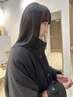 似合わせカット＋透明感カラー＋システムサロントリートメント