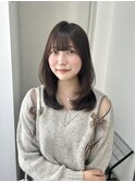 ミディアムレイヤー　アッシュベージュ