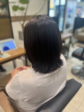 ケンジ 南林間(KENJE) ボブ×レイヤー×ブラウンカラー【南林間】