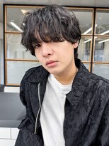 ソア 渋谷(soar)&nbsp;ツイスパ×波打ちスパイラルパーマで色気をプラス◎メンズ