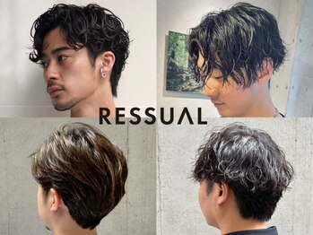 レジュアル(RESSUAL)の写真/スパイラルパーマやツイスパ、ダウンパーマや韓国風まで ♪オンオフキマるメンズパーマはRESSUALにお任せ！