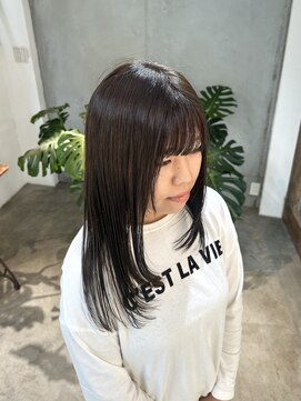 エムドットヘアーサロン(M. hair salon) レイヤーカット/オリーブベージュ/髪質改善/高知