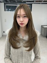 ユーフォリア 新宿通り(Euphoria) ハッシュカットロングレイヤーザクザクレイヤー10代20代30代