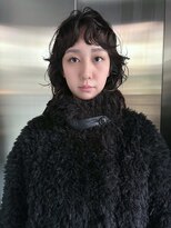 キャロルガーデンズ ボコカ 表参道(Carroll Gardens bococa)&nbsp;ミディアムレイヤー_レイヤーパーマ_前髪パーマ_レイヤーカット