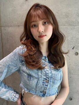 ロンドルピナス 小倉(Lond Lupinus) ミディアムレイヤーカット/似合わせカット/大人ガーリー/20代