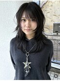 ☆ハッシュカットハイレイヤーウルフカットシャギーレイヤー