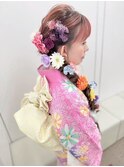 【BLUEFAIRY】成人式★編み下ろし★ラプンツェルヘアアレンジ
