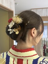 さくらの ヘアアレンジ