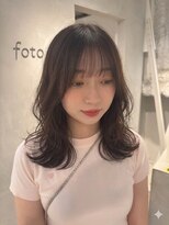 フォト 新宿(foto) ミディアムレイヤー/髪質改善/イメチェン/ベージュカラー/新宿