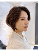 広尾　麻布　南青山　40代　50代　ショートカット　白髪染め