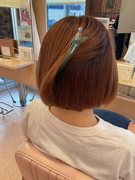 ウェーヴ 浜松小豆餅店(wave) 縮毛矯正×熱ケアトリートメント