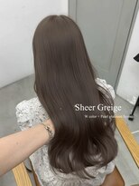 ネクストハラジュク(NEXT HARAJUKU)&nbsp;ブリーチなしカラー　グレージュカラー