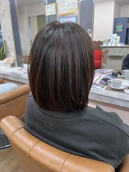 Hair salon 凛の写真/大人髪は『艶』で変わる！厳選トリートメントで艶々で若見えを叶える至福のサロン時間☆