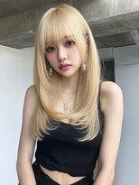 ランテルディ 渋谷(LANTERDIT)&nbsp;バタフライカットラベンダーカラーショートレイヤーくびれヘア◎