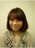ふんわりボブ