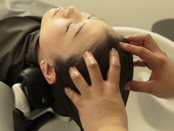 アンベリール(embellir)の写真/炭酸とマッサージにこだわったヘッドスパが¥1760☆リーズナブルに体験できて、頭皮と髪を美しく。