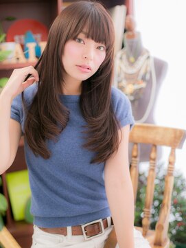 カバーヘア ブリス 川口(COVER HAIR bliss) *+COVER HAIR+*…素髪感が魅力…たおやかロングa