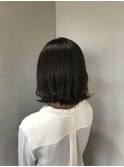 切りっぱなしボブ