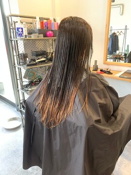 コネクション(CONNEXION) ロングデザインツートンカラー