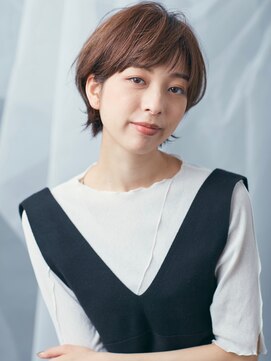 メゾンデエムスラッシュ センター北(Maison des M.SLASH) M.SLASHセンター北/斜めバング/ピンクブラウン/マッシュウルフ