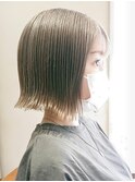 切りっぱなしボブ